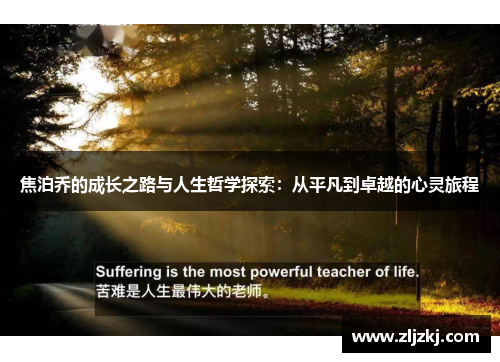 焦泊乔的成长之路与人生哲学探索：从平凡到卓越的心灵旅程